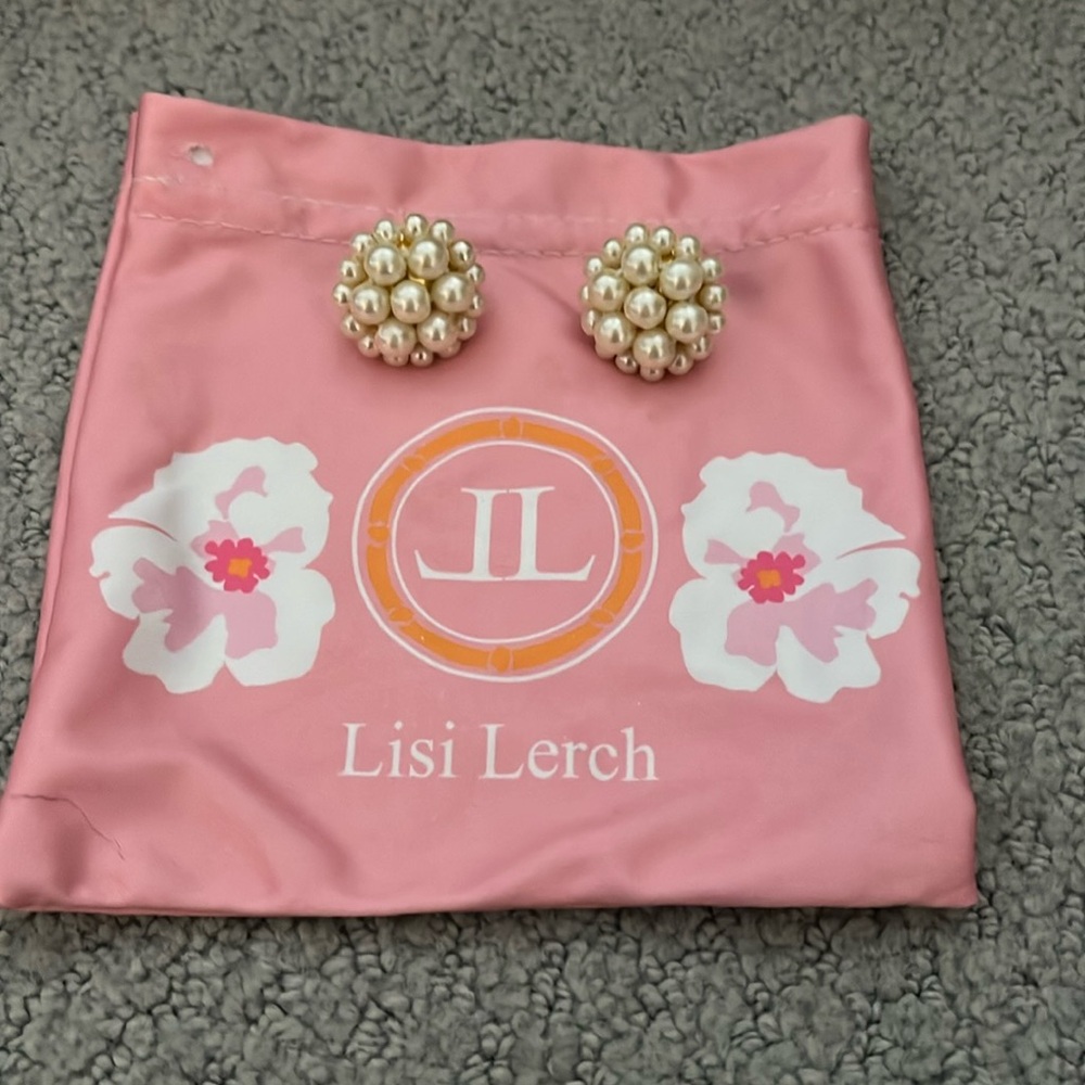 Lisi Lerch Pearl Stud Earrings